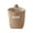A, variant on Linen Storage Basket, Hanging Organizer Bag, Washable Wall Mounted Storage Container for Kitchen Bathroom and Home, Double Layered Durable Natural Jute Material, Compact Versatile Design