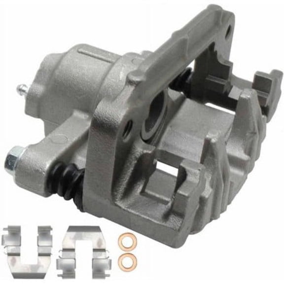 ACDelco 18fr1587 Professional Rear Driver Side Disc Brake Caliper Assembly Without Pads (friction Ready), Remanufactured Fits select: 1999-2005 PONTIAC GRAND AM, 1999-2004 OLDSMOBILE ALERO