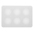 thumbnail image 1 of OULII Compact Silicone Painting Palette with Color Mixing Function 1Set White 4.02X2.76X0.59In DIY Craft Projects, 1 of 8