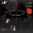 thumbnail image 6 of A-Premium 11.81 inch (300mm) Rear Drilled and Slotted Disc Brake Rotors + Ceramic Pads Kit Compatible with Select Chevrolet, Buick and Pontiac Models - Terraza, Uplander, Montana, 6-PC Set, 6 of 9