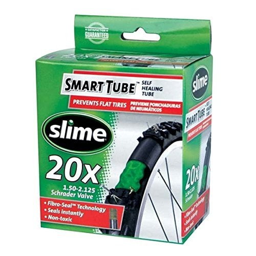 Self Sealing Smart Tube 20" Slime Tube 20 x 1.50-2.125 Schrader Valve 