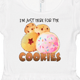 thumbnail image 4 of Inktastic I'm Just Here for the Cookies Girls Baby Dress, 4 of 5