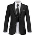 thumbnail image 5 of Boys Formal Suit Set 4 Pieces Kids Tuxedo Ring Bearer Outfit, 5 of 13