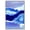 Silver Frame, variant on Glacier and the Stream Canvas Print Blue Wall Decor by Art Remedy, Black Frame, 36 x 54
