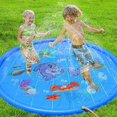 thumbnail image 1 of Baby Toys Water Mat Children's mat Summer Beach Inflatable Spray Water Cushion Outdoor Lawn Baby Play Mat Games Playmat1M He Qiyong unisex, 1 of 1