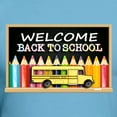 thumbnail image 3 of CafePress - WELCOME BACK TO SCHOOL BUS T Shirt - Fitted T-Shirt, Vintage Fit Soft Cotton Tee, 3 of 4