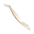 thumbnail image 2 of Pinza de pestañas Herramienta aplicadora de pinza de precisión profesional Fácil aplicación y eliminación de pestañas para salón de maquillaje Amigas dorado Baoblaze Pinza de pestañas, 2 of 5