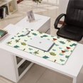 thumbnail image 3 of Long Mouse Pads for Desk,Light Green Dinosaurs Volcanoes Pattern Desk Mats on Top Of Desks, Desk Mouse Pad Extra Large with 3mm Non-Slip Base and Stitched Edge for Gaming,Office,Work,Home 31.5"x15.7", 3 of 6