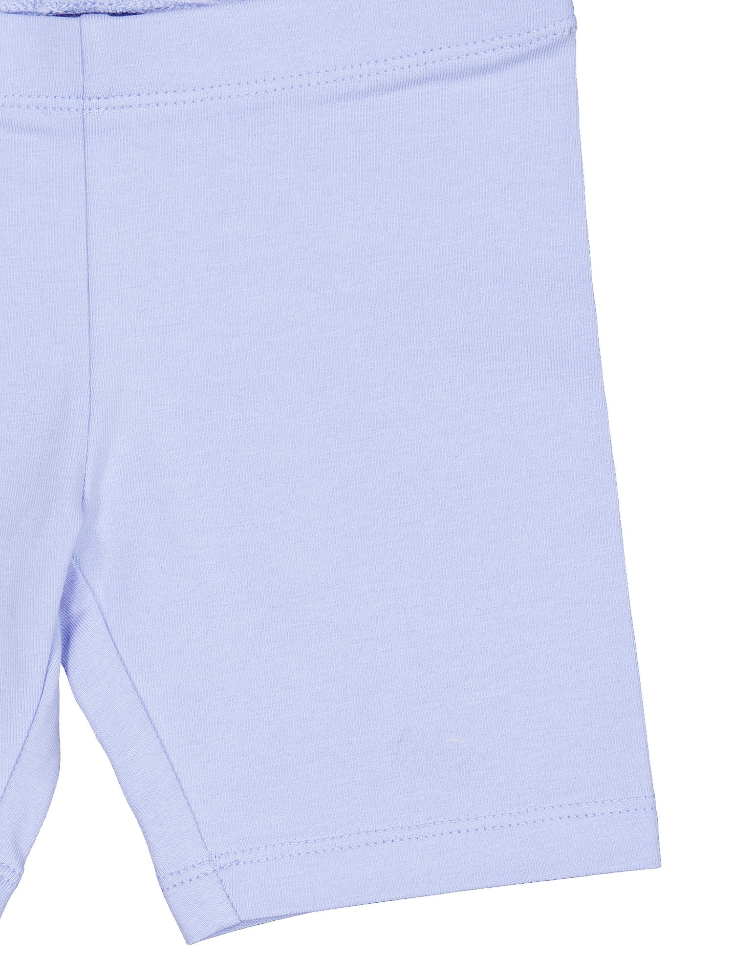 Wonder Nation Girls Bike Shorts, 4-Pack, Sizes 4-18 & Plus