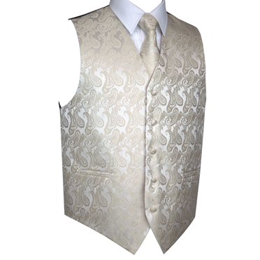 White Tuxedo Mens 4 Piece Vest Wedding Tux Vinci 4TV-1 White Tuxedo Mens 4 Piece Vest Wedding Tux Vinci 4TV-1