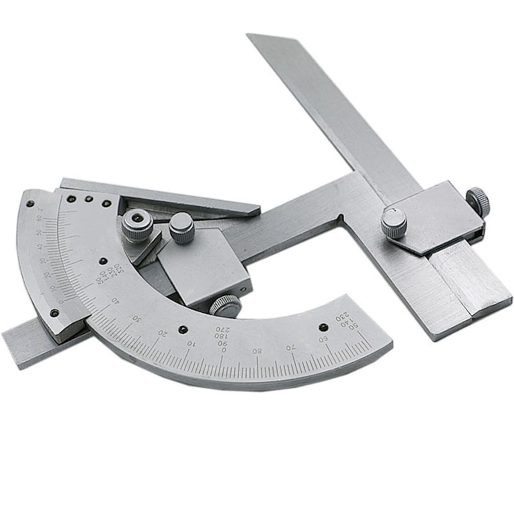 Osdhezcn Vernier Bevel Protractor Measurement Instrument for Woodworking Angles Finder