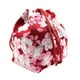 thumbnail image 2 of Bolso con cordón japonés portátil para mujeres, niñas, boda, fiesta, kimono, monedero, monedero, , oficina, escuela, almuerzo, bolsa, caja Be Vino Cereza Macarena Bolsa japonesa con cordón, 2 of 7