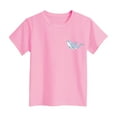 thumbnail image 6 of Gubotare Girls Summer Tops Kids' Short Sleeve T Shirt Youth Soft Tee Crewneck T Shirts for Girls (Pink,Size 13-14 Years), 6 of 6