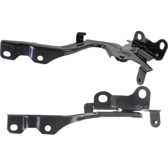 WIDE RANGE PARTS Hood Hinges Pair Left Driver & Right Passenger Side Direct Replacement Compatible With 2010 2013 Kia Forte