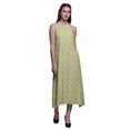thumbnail image 1 of Bimba Bird Causal Long Backless Halter NeckÂ&nbsp;DressÂ&nbsp;Women Printed BeachÂ&nbsp;Dress-XXX-Large, 1 of 6
