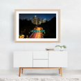 thumbnail image 5 of The 110 & LA Skyline - Los Angeles California Photography Oak Framed Wall Art Print 12 x 18 inches, 5 of 6