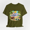 thumbnail image 5 of Party Time Summer Vibes Beach Life Adorable Unisex Jersey Short Sleeve Tee, 5 of 12