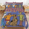 thumbnail image 2 of Cartoon Scooby Doo 3 Pieces Bedding Set Soft Comforter Sets Decoration Bedroom Gift With 1 Duvet Cover 2 Pillowcases Pillowcases, 2 of 7