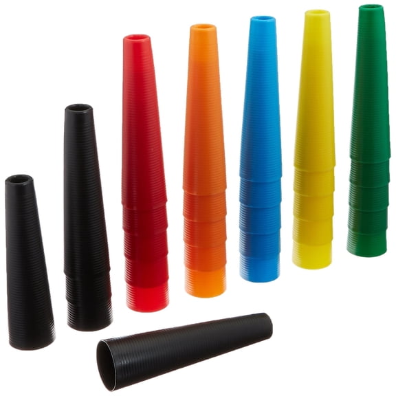 Sammons Preston Plastic Small Stack Cones, Set of 30