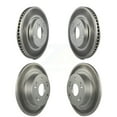 thumbnail image 1 of Genius Front Rear Coated Disc Brake Rotors Kit for Car Honda Accord KG-101166, 1 of 9