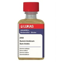 LUKAS Aquarell Watercolor Medium (50 ml) – Gum Arabic Bottle – Watercolor Binder for Glue Paints