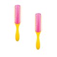 thumbnail image 3 of Seitruly Peine para peinar el cabello, herramientas de barbería, 9 filas, peines para desenredar, amarillo, rosa Type3 NO3, 3 of 6