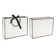 thumbnail image 5 of Unique Bargains 4 Pcs Gift Bags Simple Gift Packaging Black White, 5 of 5