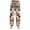 White, variant on Women's Christmas Print Cuffed Casual Pants and Pajama Pants, Home Sleepwear, Comfortable Lounge Bottoms for Women, Solid Color Trousers with Elastic Waist, Beige, L