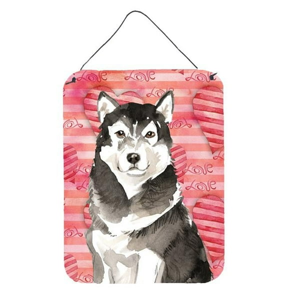 Love a Alaskan Malamute Wall or Door Hanging Prints