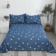 thumbnail image 4 of Juego de cama de tres piezas, sábana + funda de almohada, sábana de tres piezas, sarga, lijado, multiespecificación., 4 of 6