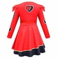 thumbnail image 4 of Red Princess Dress Rise Red Halloween Cosplay Costume Set, Dress and Pants Outfit, Halloween Cosplay Dress Up for Birthday Party, 4 of 8