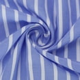 thumbnail image 6 of Ladies Button Down Shirts Striped Long Sleeve Dressy Casual Tops Relaxed Fit Lapel Blouses Office Work Wear (XL, Blue), 6 of 6