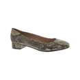 thumbnail image 1 of Easy Spirit Womens Bell 3 Patent Crocodile Print Ballet Flats, 1 of 3