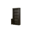 thumbnail image 7 of Martin Furniture Tulane Executive Bookcase With Doors, Brown, 7 of 7
