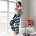 thumbnail image 5 of Bixox Women's Japanese Water Wave Patterned Pajama Pants Loungewear, 5 of 5