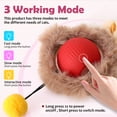 thumbnail image 6 of Zephypaws Interactive Cat Toys for Indoor Cats,Motion Activate Ca t Toy,Smart Kitten Rolling Ball Moving Ball Toys,Rechargeable Cat Ball For Enrichment Exercise (Green), 6 of 7