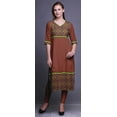 thumbnail image 2 of Bimba Kurtis Droits Imprimés pour Femmes Kurta à Panneaux Tunique d'Été, 2 of 5