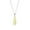 B, variant on Ohmyroo Luminous Fluorescent Crystal Pendant Necklace Hexagonal Stone Chain for Women Halloween Costume Party Dating Fashion Accessory