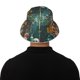 thumbnail image 5 of Fotbe Baroque Floral Still Life Sombrero Tipo Pescador con Estampado – Sombrero de Sol de Algodón de Moda para Playa, Golf, Pesca, 5 of 6