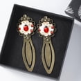 thumbnail image 3 of Coccinella septempunctata Copper-Colored Lace Bookmarks - Set of 2 Stainless Steel Bookmarks for Readers and Book Lovers, 3 of 5