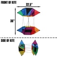 thumbnail image 3 of Spinbox Supersize Cellular 36in Nylon Kite With Fiberglass Airframe Wind N Sun Brainstorm Kites, 3 of 5