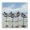 Sandpipers on Seaside Shoreline, variant on Stupell Industries Coastal Sandpipers Balancing On Beach Canvas Art, 17 x 17, by Susan Winget