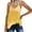 Yellow, variant on Yubnlvae Flowy Chiffon Spaghetti Strap Tanks - Summer Casual V-Neck Sleeveless Blouses (Loose Fit, Lightweight) White S