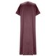 thumbnail image 4 of mfyjkho Vestidos midi para mujer, Vestido informal holgado de satén con cuello en V y botones de color liso para mujer Vestidos de otoño m, 4 of 8
