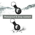 thumbnail image 3 of Compatible with AirTag Case Keychain Air Tag Holder Silicone AirTags Key Ring Cases Tags Chain Apple GPS Item Finders Accessories 4 Pack, 3 of 6