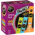 4C Energy Rush Flavored Powders Variety Pack, 40 ct.