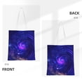 thumbnail image 3 of YFYANG Reusable Cotton Canvas Tote Shopping Bag, Mysterious Cosmic Galaxy Washable Portable Grocery Bag for Daily Travel, 3 of 8