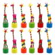 thumbnail image 1 of 12 piezas Figuras de jirafas de madera Juguete de empuje Marionetas de dedo de animales bailarines, 1 of 5