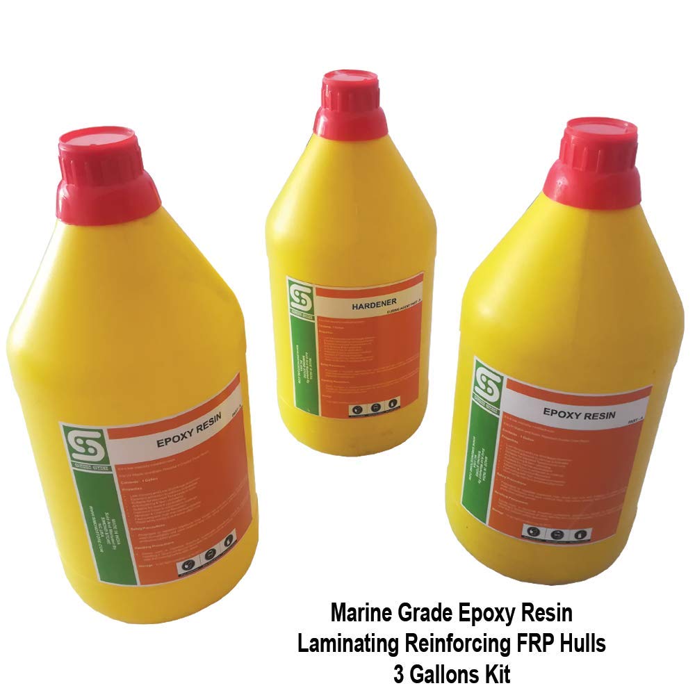 UV Resistant Marine Grade Epoxy Resin Clear NonToxic for Fiberglass