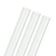 thumbnail image 1 of Tubo plástico transparente de 3 piezas, ID de 16 mm [0.63"] x OD de 19 mm [0.75"] tuberías redondas de policarbonato rígido de alto impacto [305 mm/12 IN], 1 of 7